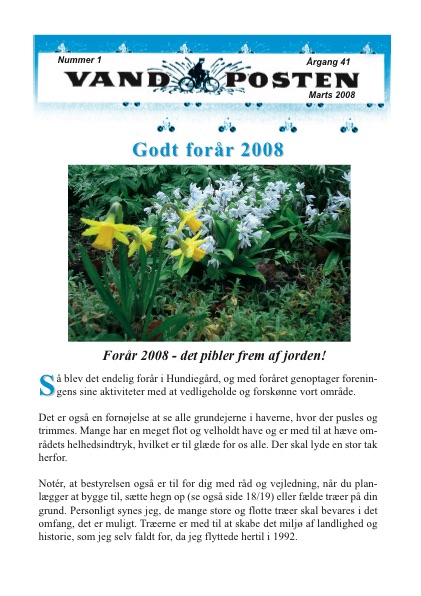 Vandposten 2008 nr. 1
