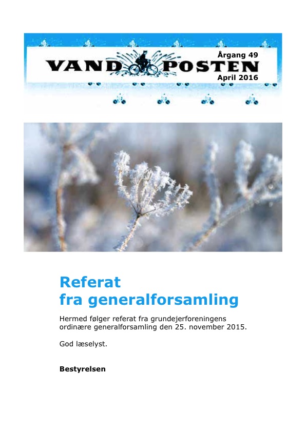 Vandposten 2016 nr. 1